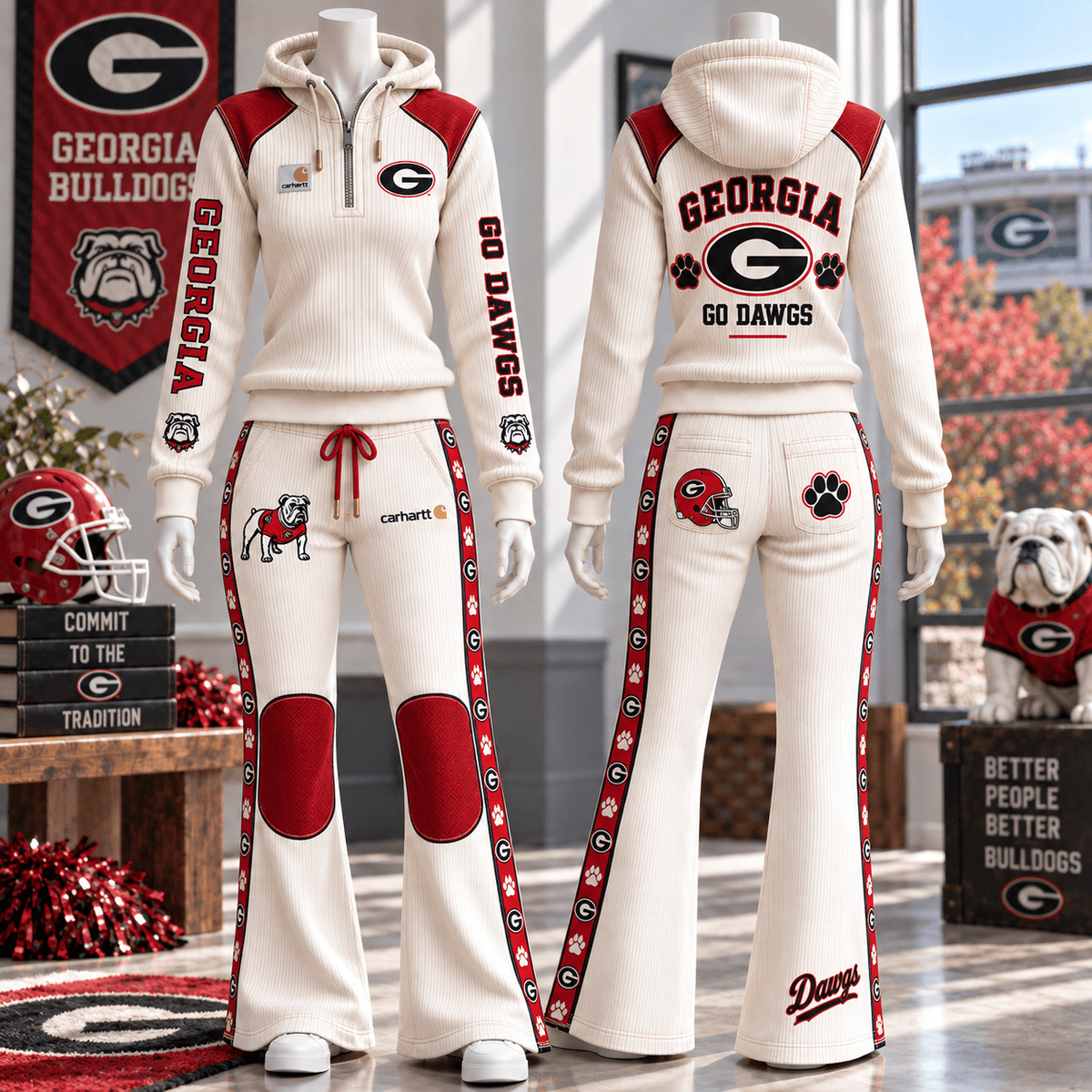GGBD Premium Heritage Half-Zip Flare Set NTNA