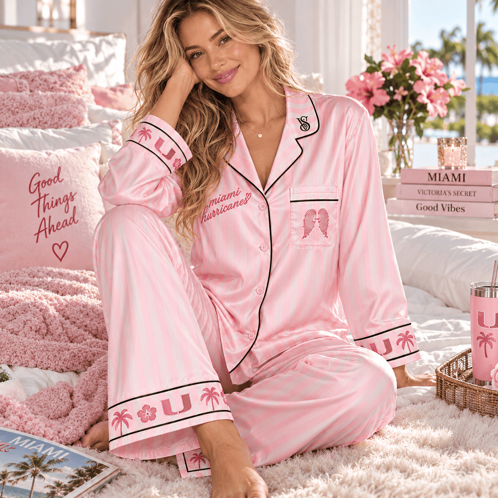 MHC Women’s Premium Signature Satin Pajama Set NTNA