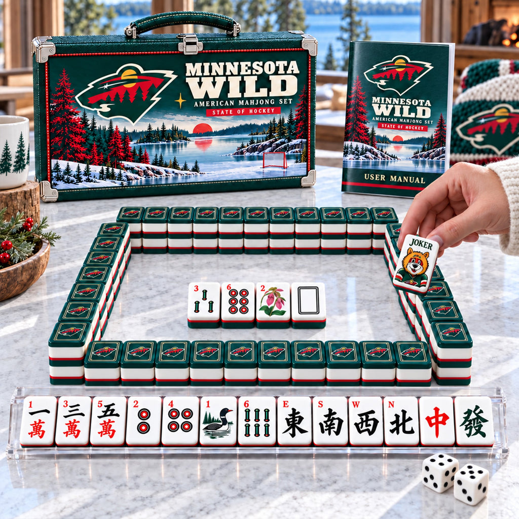Premium MNW Mahjong Tiles Set PVNA