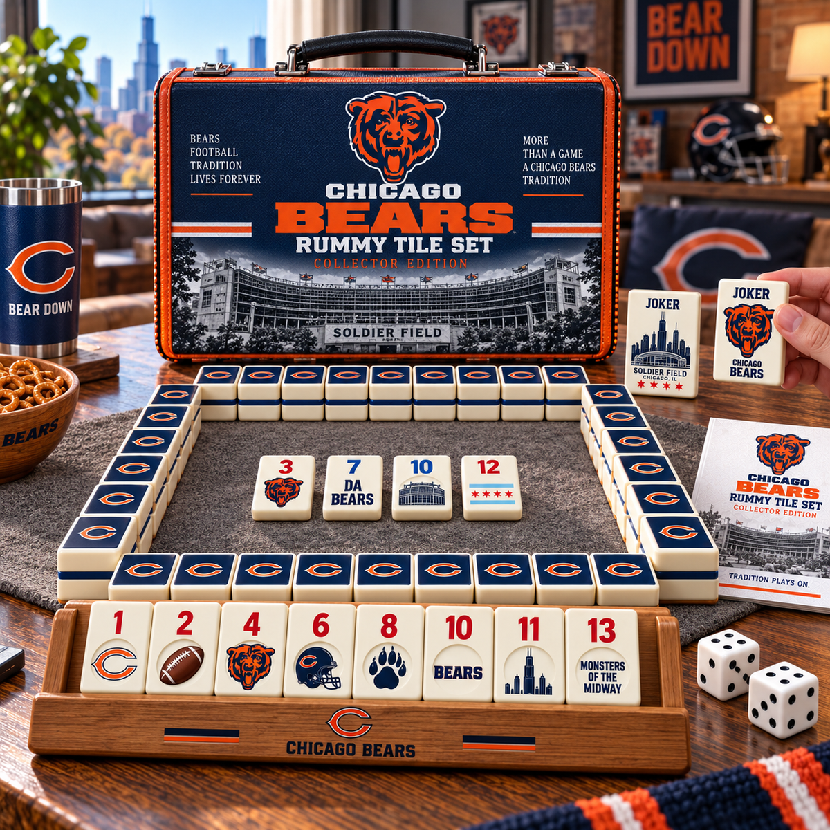 CCB Premium Rummy Tile Set TTNL