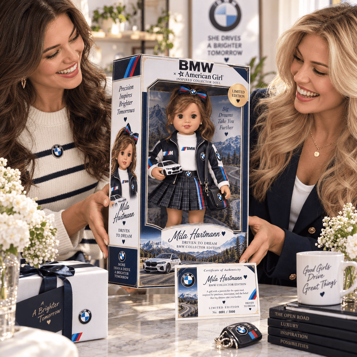 Premium BW Commemorative Collector Doll NTNA