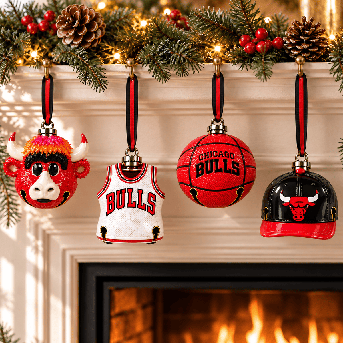 Premium CGB Christmas Bell Ornament PVNA