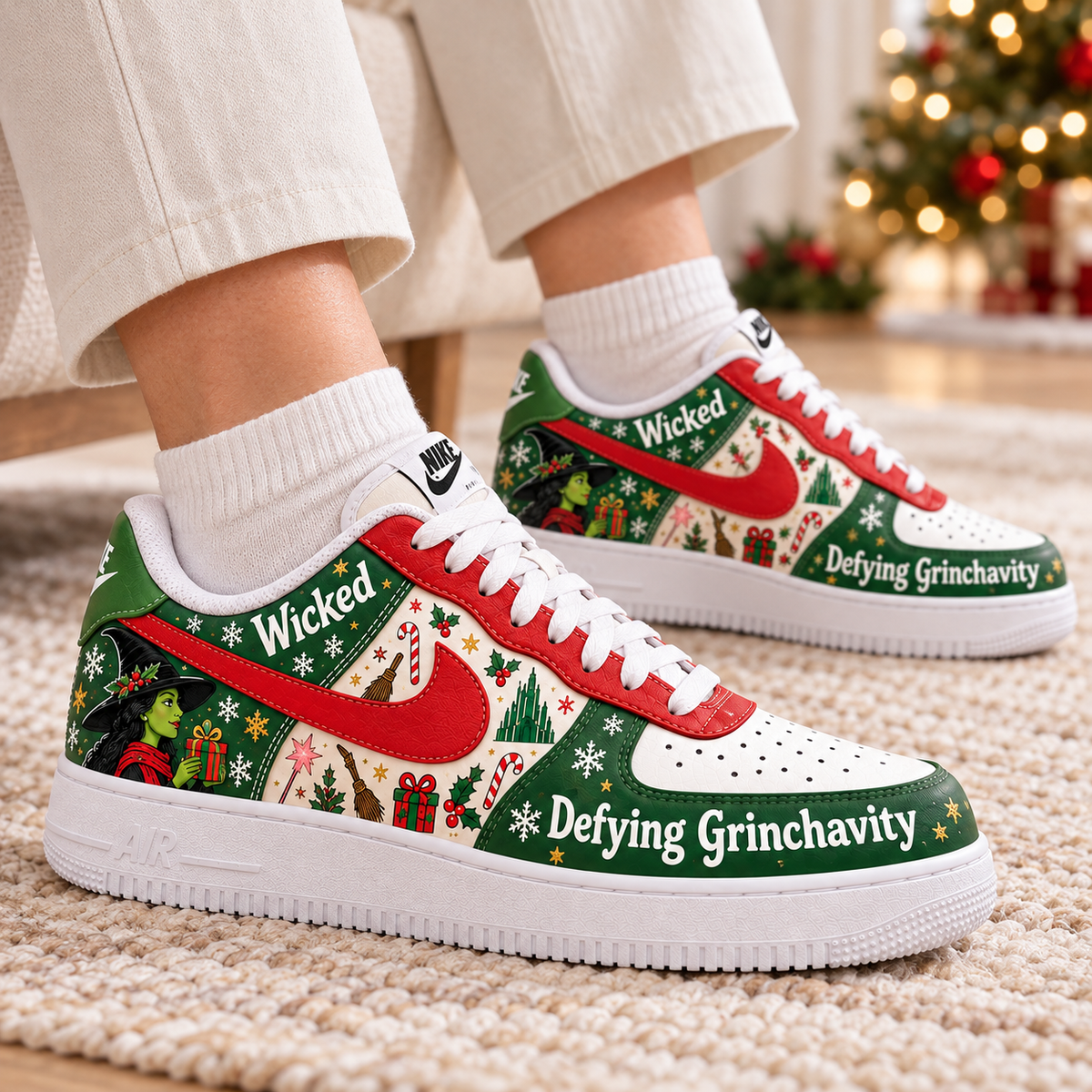 WCKD Premium Christmas Low-Top Sneaker PTKL