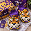 LSU 3D Sculpted Clogs HTTT