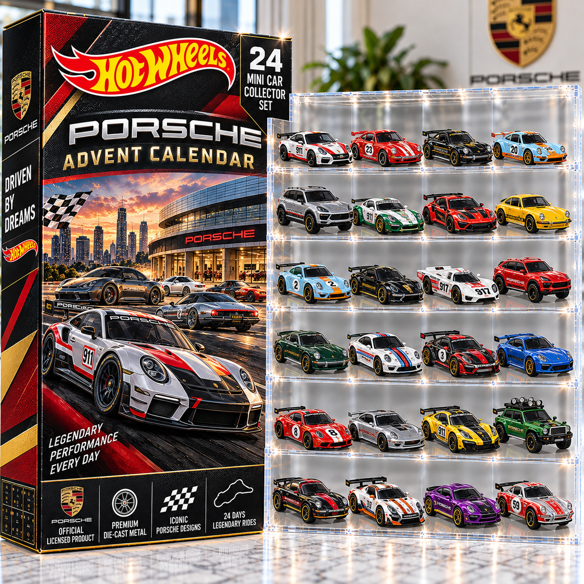 POCE Premium Mini Car Advent Calendar NTNA