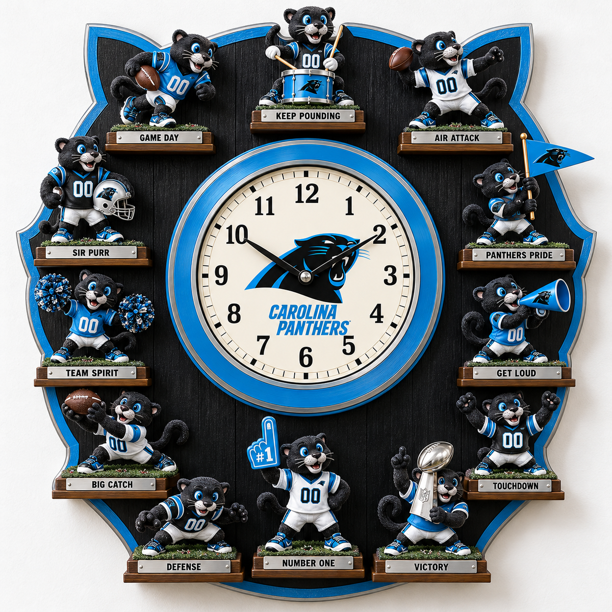 CRPT Premium Mascot Sculpture Clock Collection PTKL