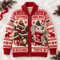 DST WOOL ZIP CARDIGAN NPL