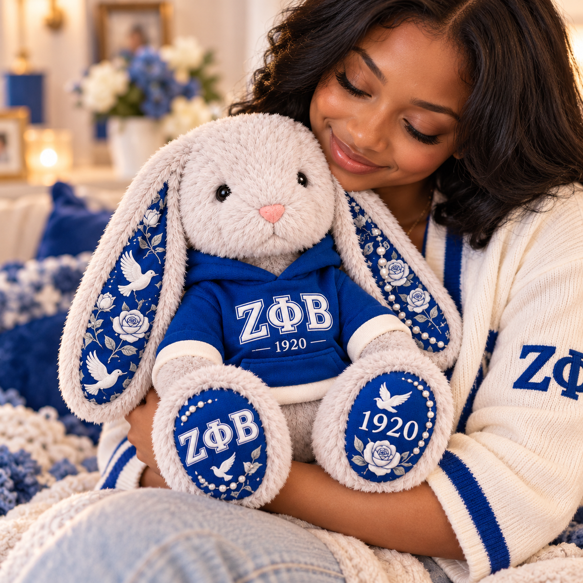 ZPB Premium Bunny Plush Toy TNSM