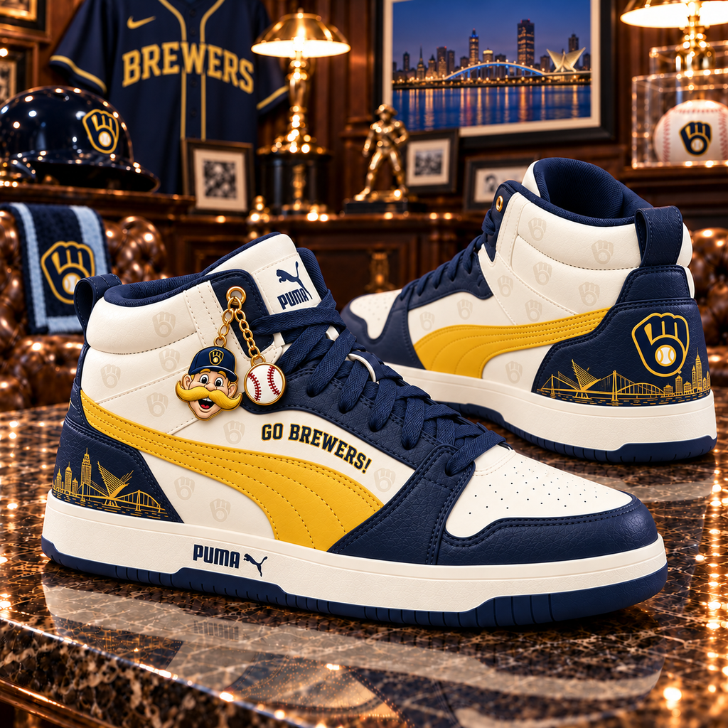 MLKB Premium Mid-Top Sneakers with Charms PNPA