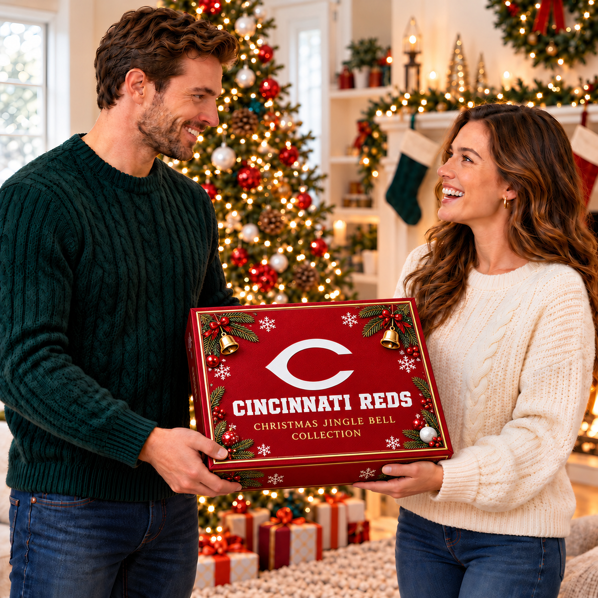 Premium CCR Christmas Bell Ornament PVNA