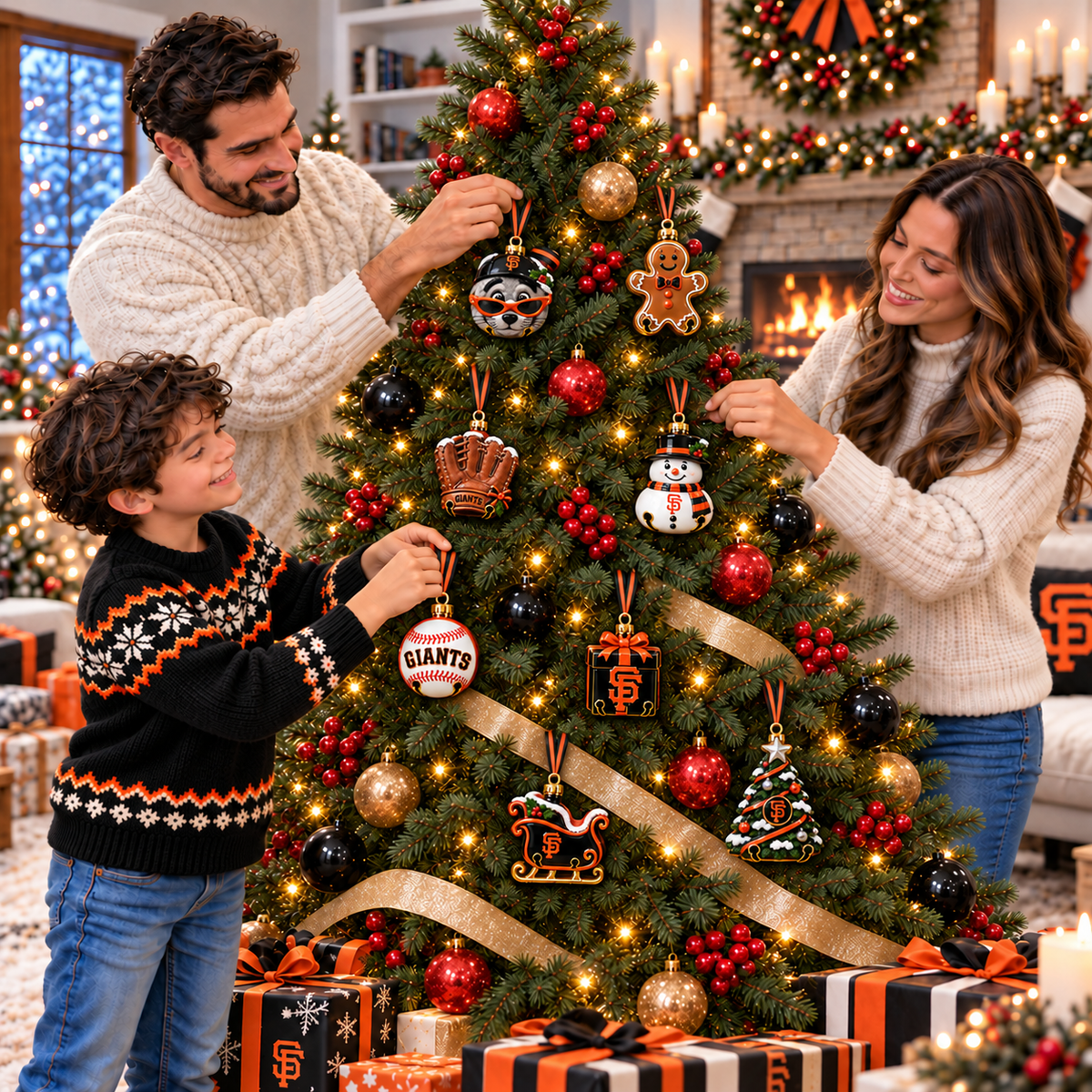 Premium SFG Christmas Bell Ornament PVNA