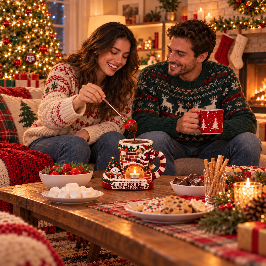 TAMA Special Christmas Chocolate Fondue Mug TTTT