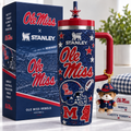 Ole Miss Rebels 40oz Tumbler With Handle TTNL