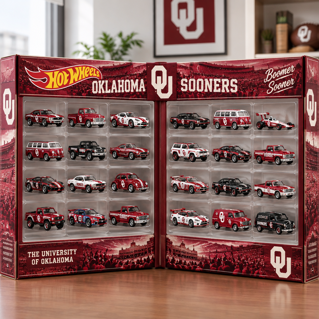 Oklahoma Sooners Premium Mini Car Advent Calendar
