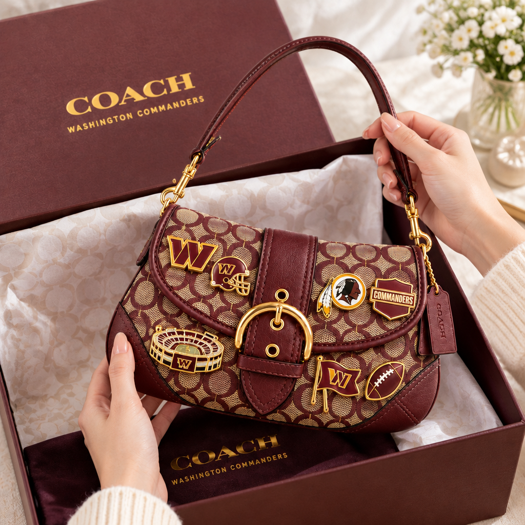 Washington Commanders Soho Bag With Charm