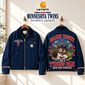 Baseball Minnesota Twins Embroidered Detroit Jacket