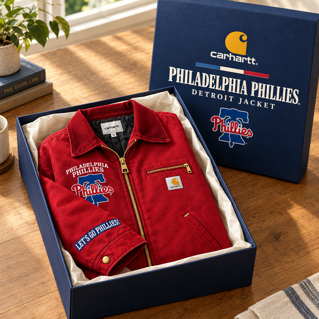 Philadelphia Phillies Embroidered Detroit Jacket