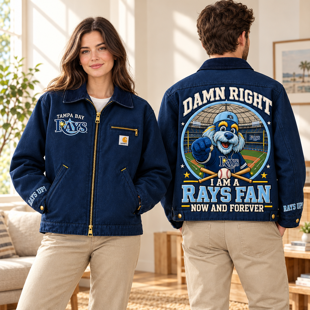 Sports Team Rays Embroidered Detroit Jacket