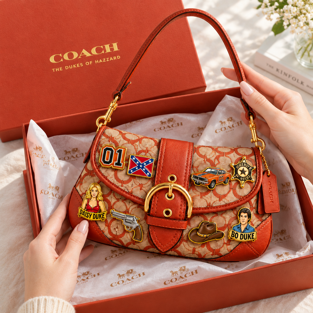 The Dukes Of Hazzard Soho Bag With Charm