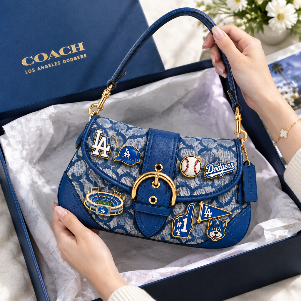Los Angeles Dodgers Soho Bag With Charm