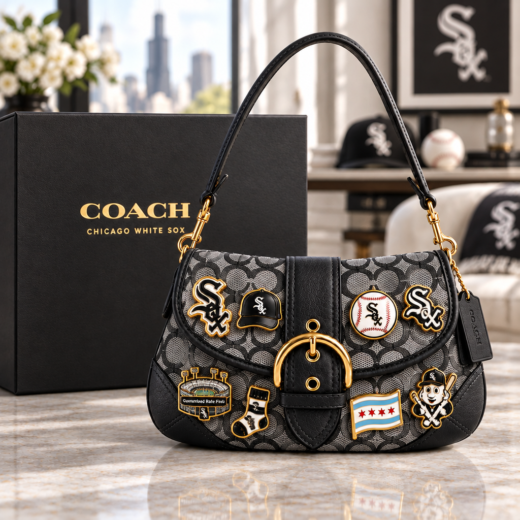 Chicago White Sox Soho Bag With Charm