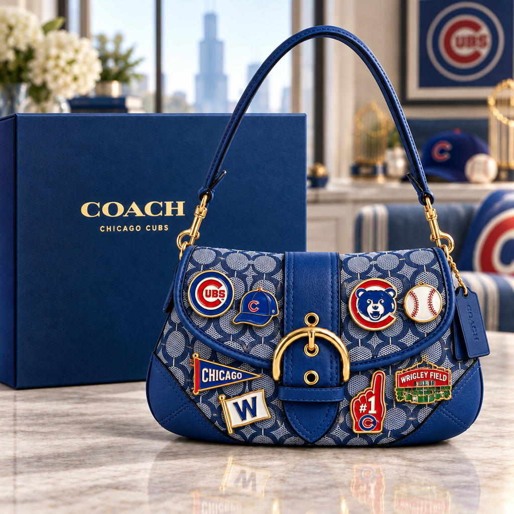 Chicago Cubs Soho Bag With Charm
