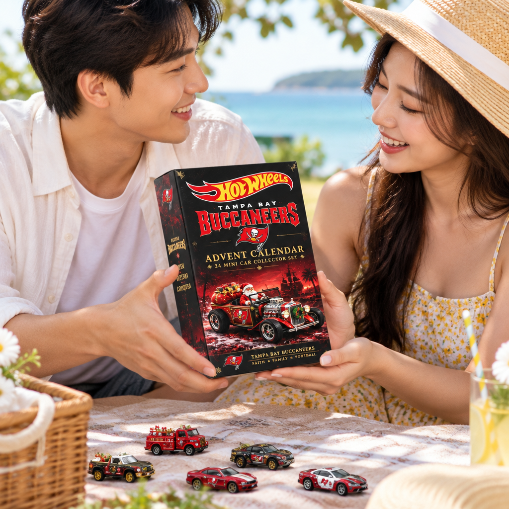 Tampa Bay Buccaneers Premium Mini Car Advent Calendar