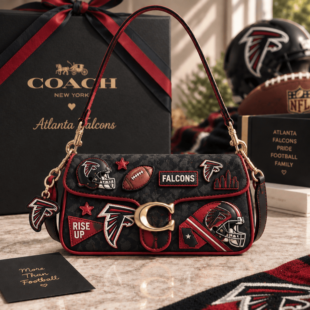 Premium ATF Coach Shoulder Cross With Charm LNTH